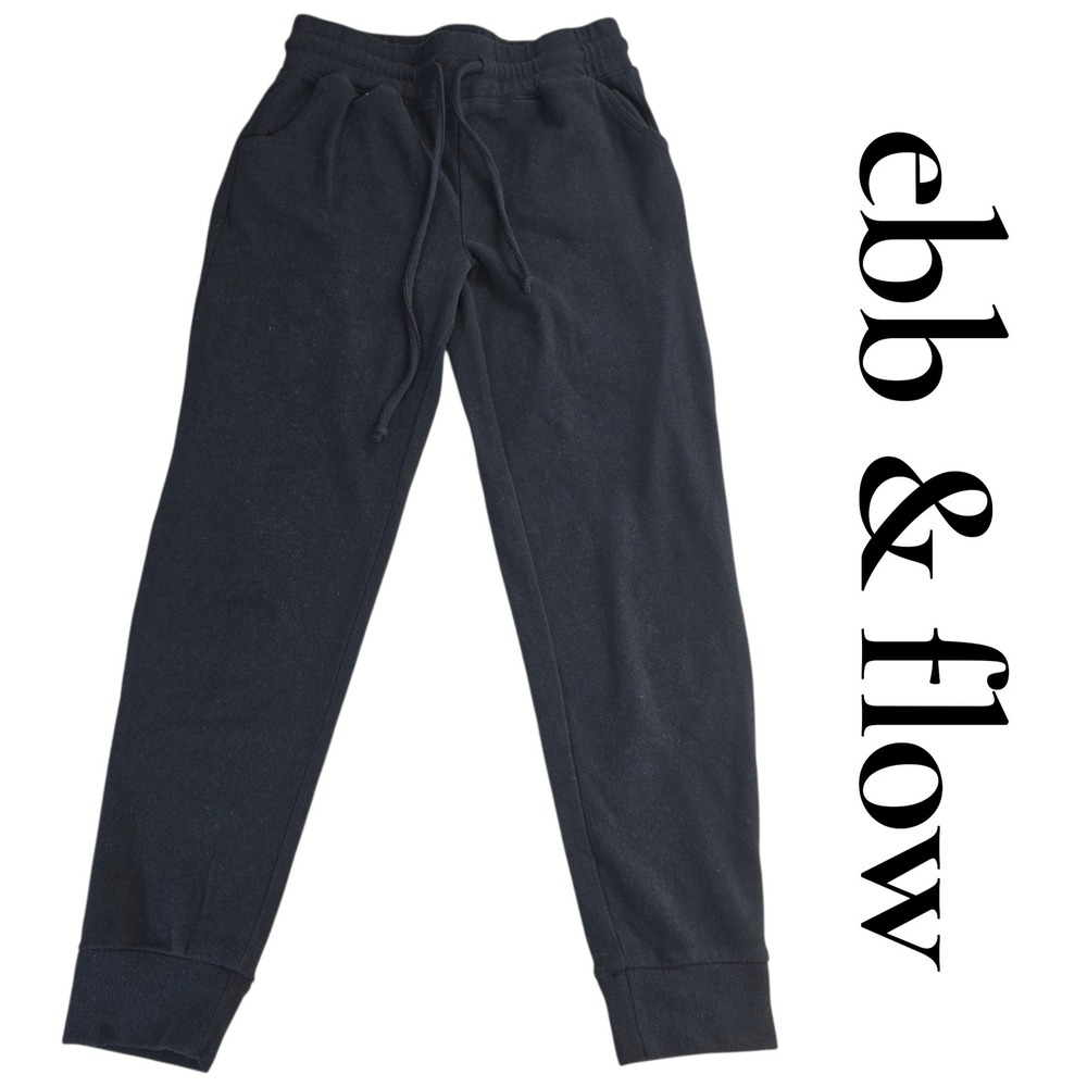 Ebb & Flow Joggers Women Small Loungewear Athleisure High Rise Sporty